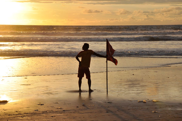 Legian Beach January