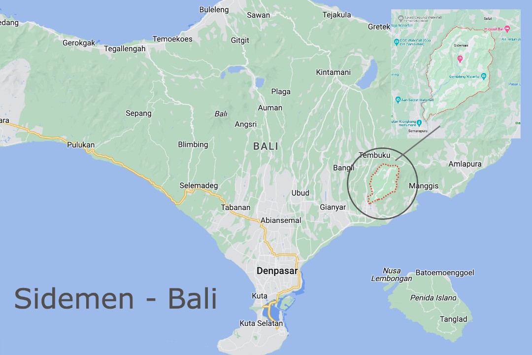 sidemen map bali